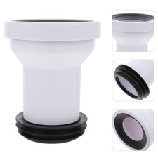 Toilet Shifter Seal Waste Pipe Connector Prevent Leakage Extension