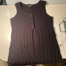 Nine West Sweater Tunic Black Women’s Large