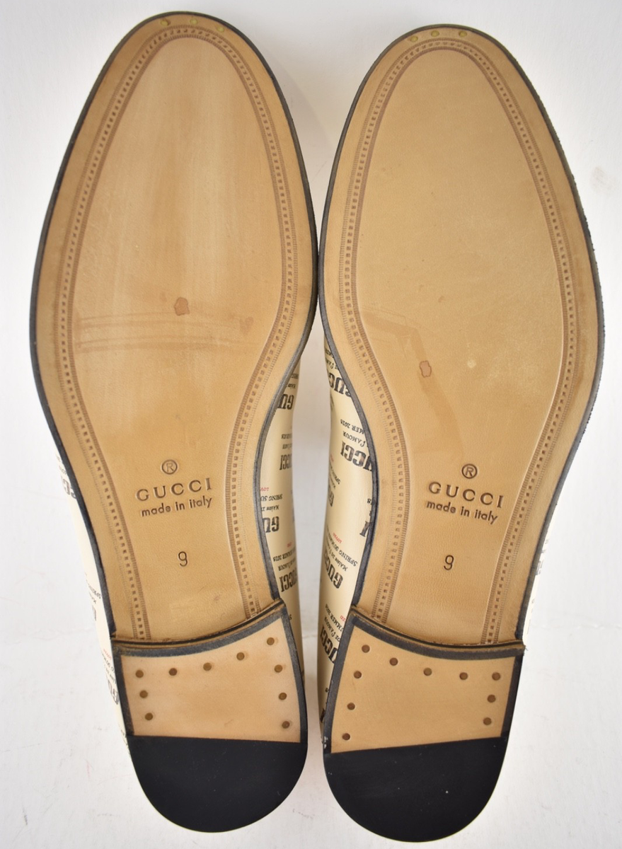 Gucci Brixton Soy Black Stamp Spring Summer Logo Horsebit  display picture 3