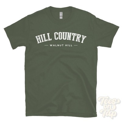 HILL COUNTRY WALNUT HILL T-SHIRT Sullivan Tennessee USA Retro Uni-Stil Geschenk