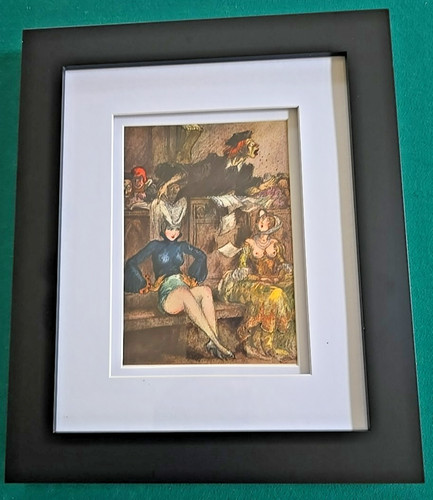 Louis Icart Original Photogravure in Color From GARGANTUA ET PANTAGRUEL 1936