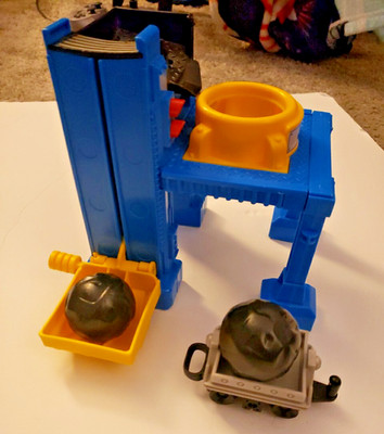 Fisher Price Geo Trax Coal Mine Loader Shovel Part Piece Track Add Train Car Lot