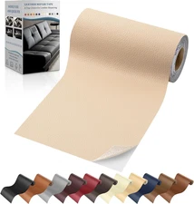 Self Adhesive Leather Repair Tape Kit, 4"X 63" Leather Repair Patch for Furnitur