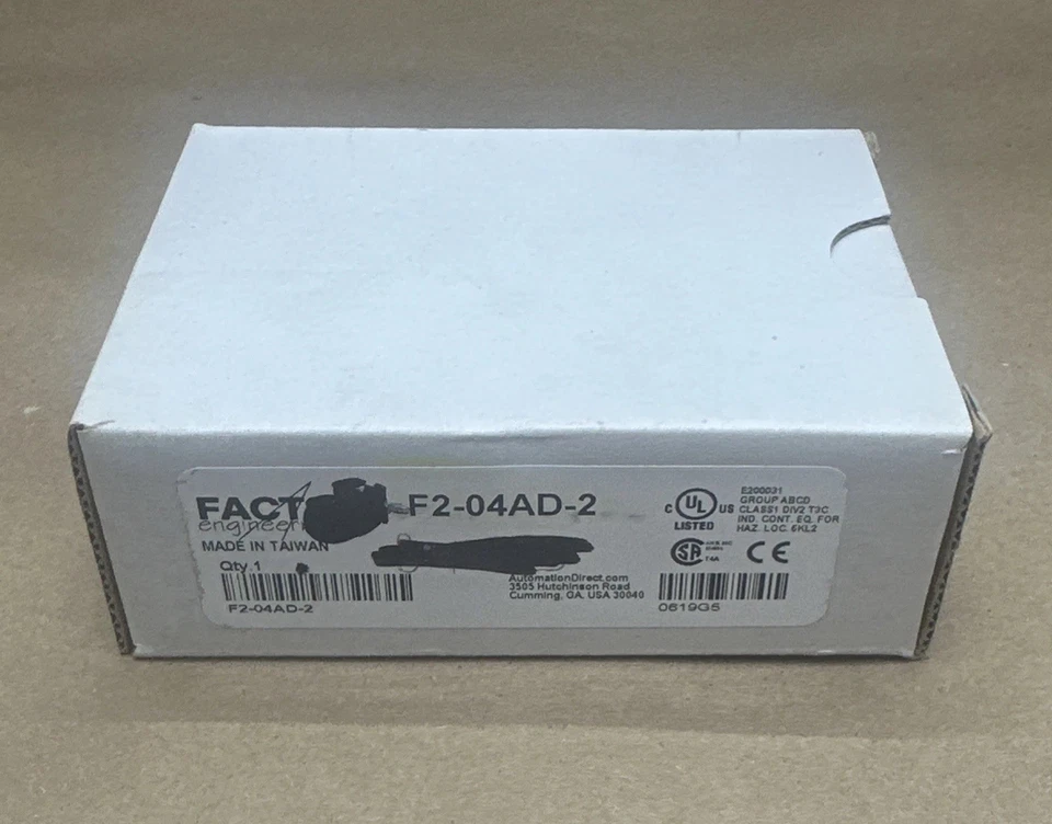 NEW IN BOX- Facts Engineering F2-04AD-2 DirectLOGIC DL205 Analog Input Module - Image 2 of 4