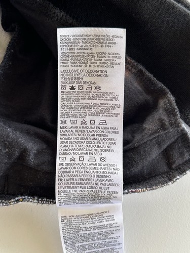 Nike Boys Hoodie Size 4 XS Toddler Just Do It Logo Swoosh Graphic Fleece Black - Picture 19 of 20