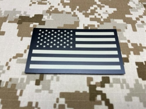 Infrarot US Flagge Uniform Patch Set hellbraun & schwarz SEAL NSWDG US Army Navy USAF Mill - Bild 4 von 4