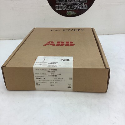 ABB SPDSI22 HR Digital Input Module. 16 Channel, 32 Jump ** NEW FACTORY SEALED**