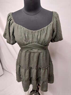 Francesca's  Women's Green Dress Sz XL