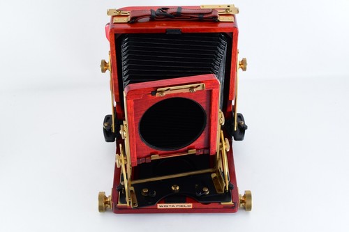 【Almost Unused】 Wista Field 45 DX 4x5 Rose wood Large Format Camera From JAPAN - Picture 15 of 16