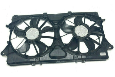 Used OEM Radiator Cooling Fan Assembly – Fits 2014-2018 Chevy Silverado / GMC Sierra 1500