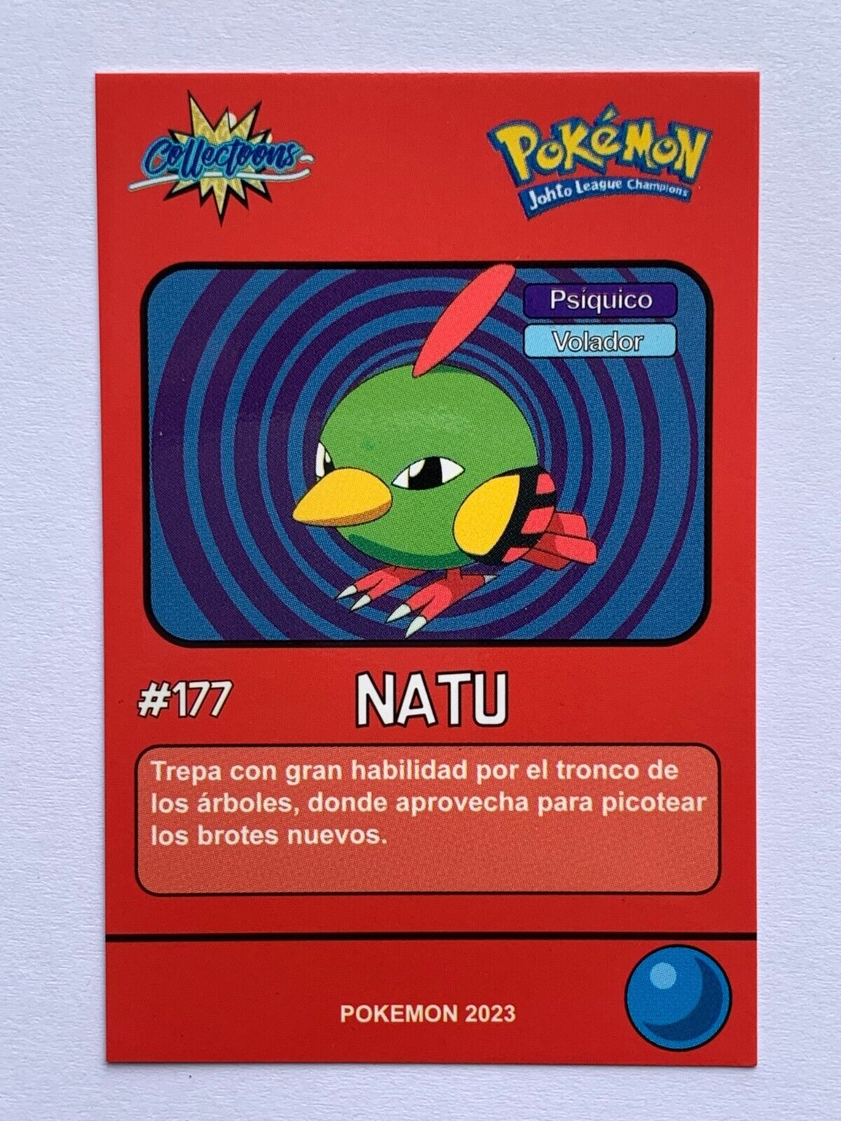 CARD POKEMON POKEDEX EC VOL. II #157 TYPHLOSION 2023 Johto PERU South  America