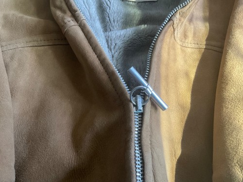vintage imported mighty mac sueded leather jacket out of Gloucester imported - Picture 5 of 17