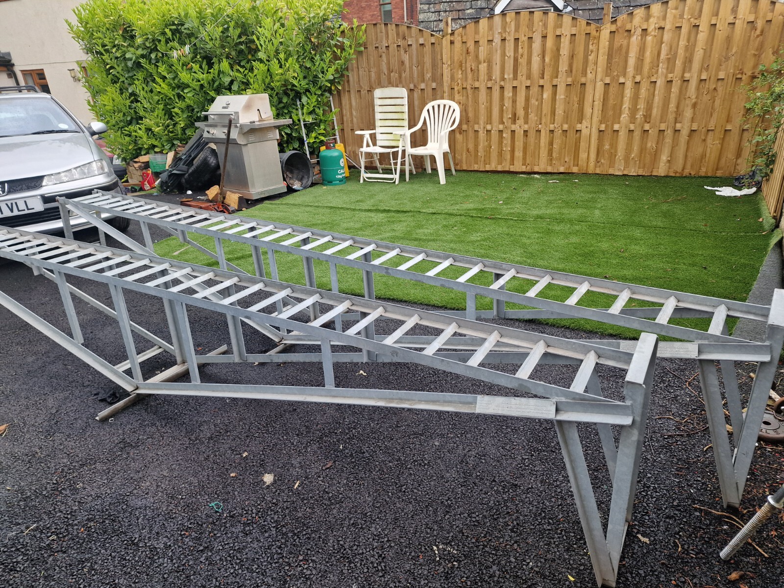 CAR DEALERSHIP DISPLAY SHOW RAMPS INSPECTION Delivery Can Be Arranged eBay