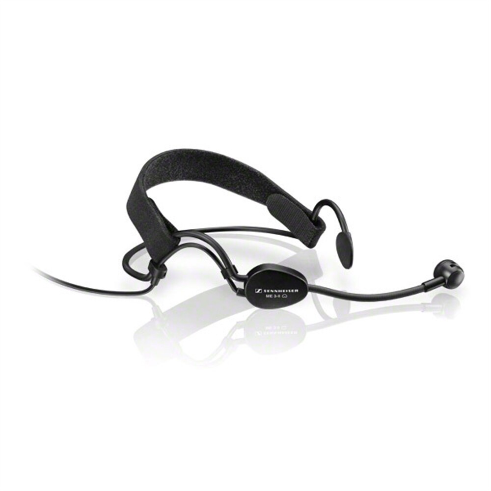 SENNHEISER ME 3 II microfono headset x palco fitness istruttori animatori NUOVO