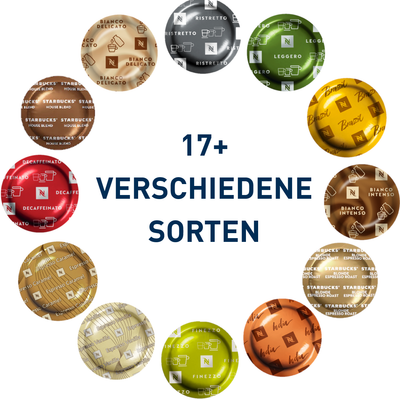 Classics Nespresso Forte 50 Kapseln Professional Kaffeemaschine 