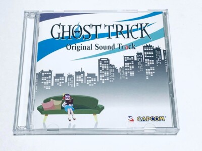 Ghost Trick Original Sound Track e-Capcom limited CD 2-disc set Game Music