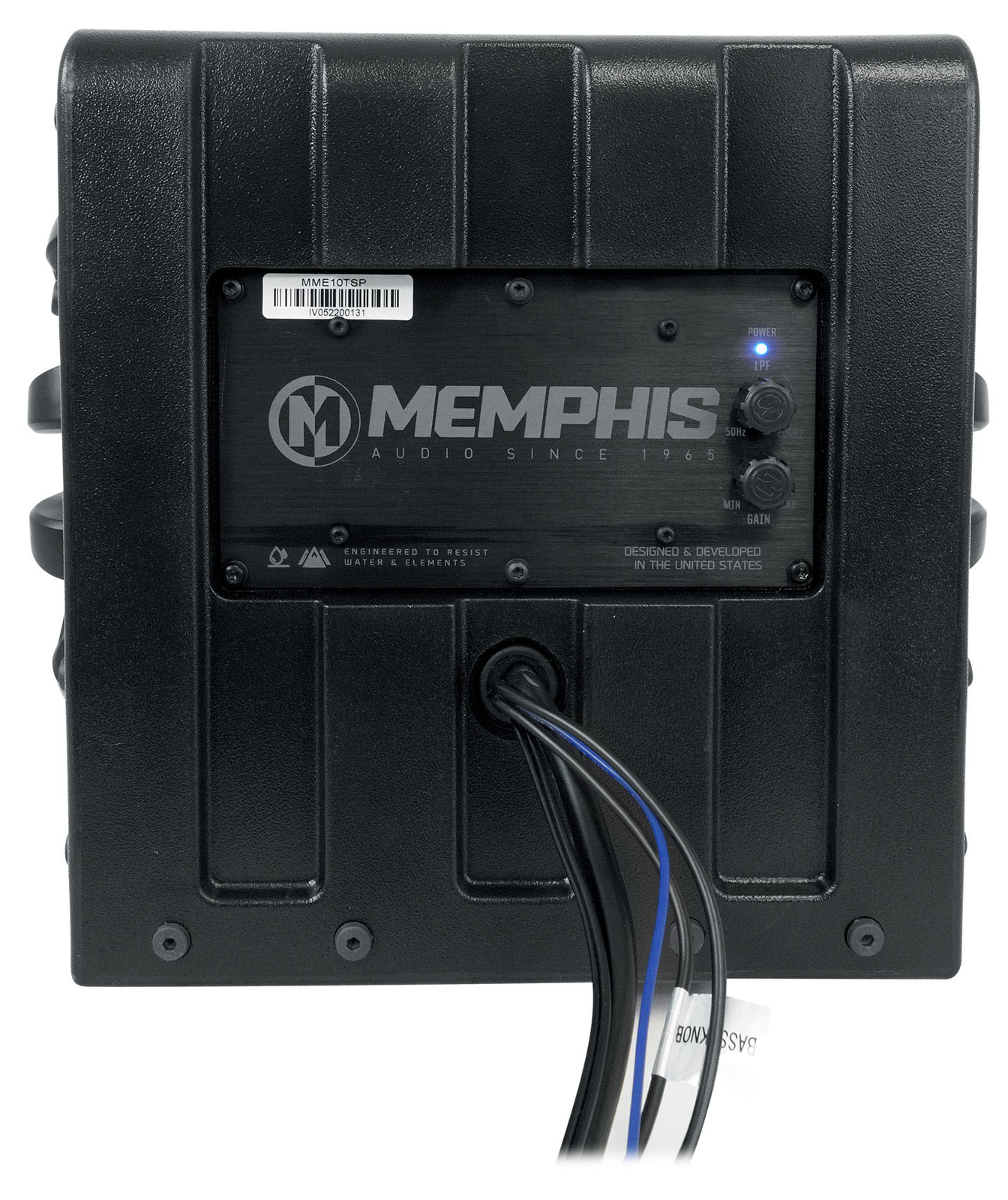 Сабвуфер Memphis MME10TSP мощностью 400 Вт Marine 10 2 Пассивные излучатели Комплект усилителей