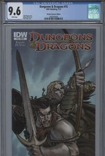 Dungeons  Dragons Comic 15 INCENTIVE CGC 9.6 White Pages POP 1 with 1 better