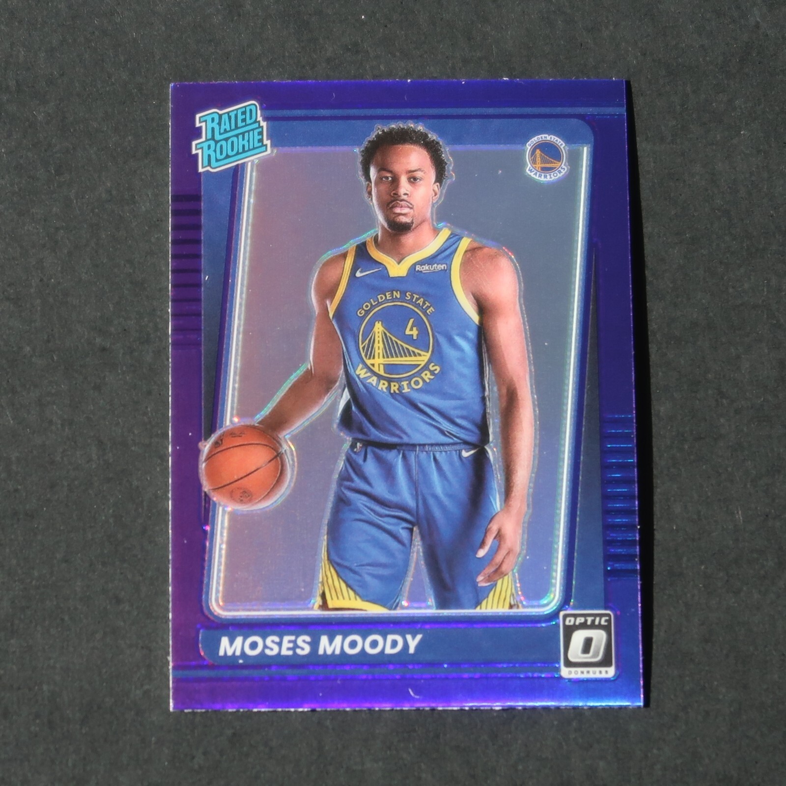 2021-22 Panini Donruss Optic Purple Moses Moody #184