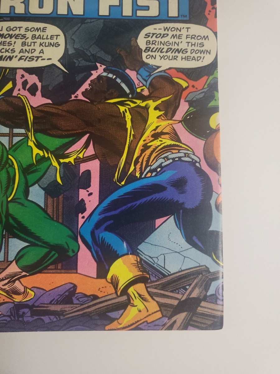 Power Man #48: 1st Team Up With Iron Fist, Newsstand, Marvel 1977