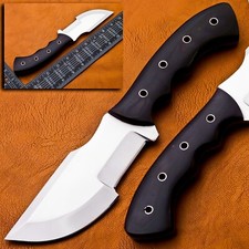 COLTELLO INSEGUITORE ACCIAIO D2 FATTO A MANO 10" POLLICI MIGLIOR REGALO E NATALE E COMPLEANNO