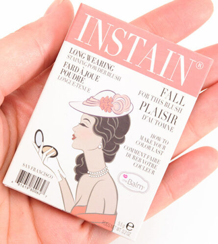 The Balm Instain Long Wearing Staining Powder Blush in shade *Swiss Dot* NEW - Picture 1 of 3
