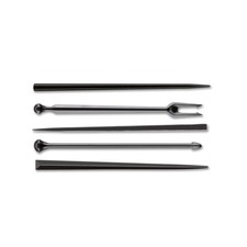 Einweg-Party Picker aus Plastik, 90mm, Schwarz,100 Stück