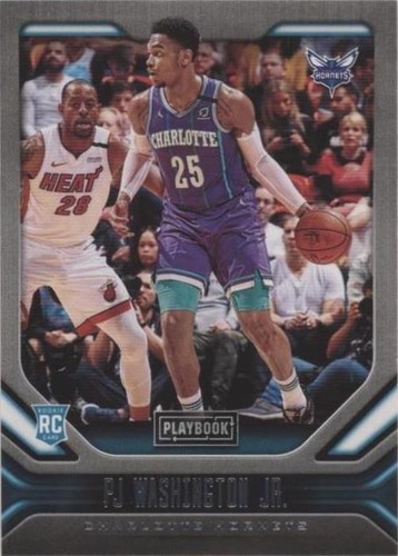 PJ WASHINGTON JR 2019-20 PANINI HOOPS HOT SIGNATURES ROOKIE 