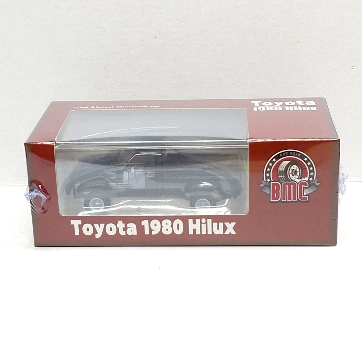 BM Creations JUNIOR BMC 1/64 Toyota 1980 Hilux Black ( RHD