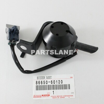 86650-60120 Toyota OEM Genuine BUZZER ASSY, BACK | eBay