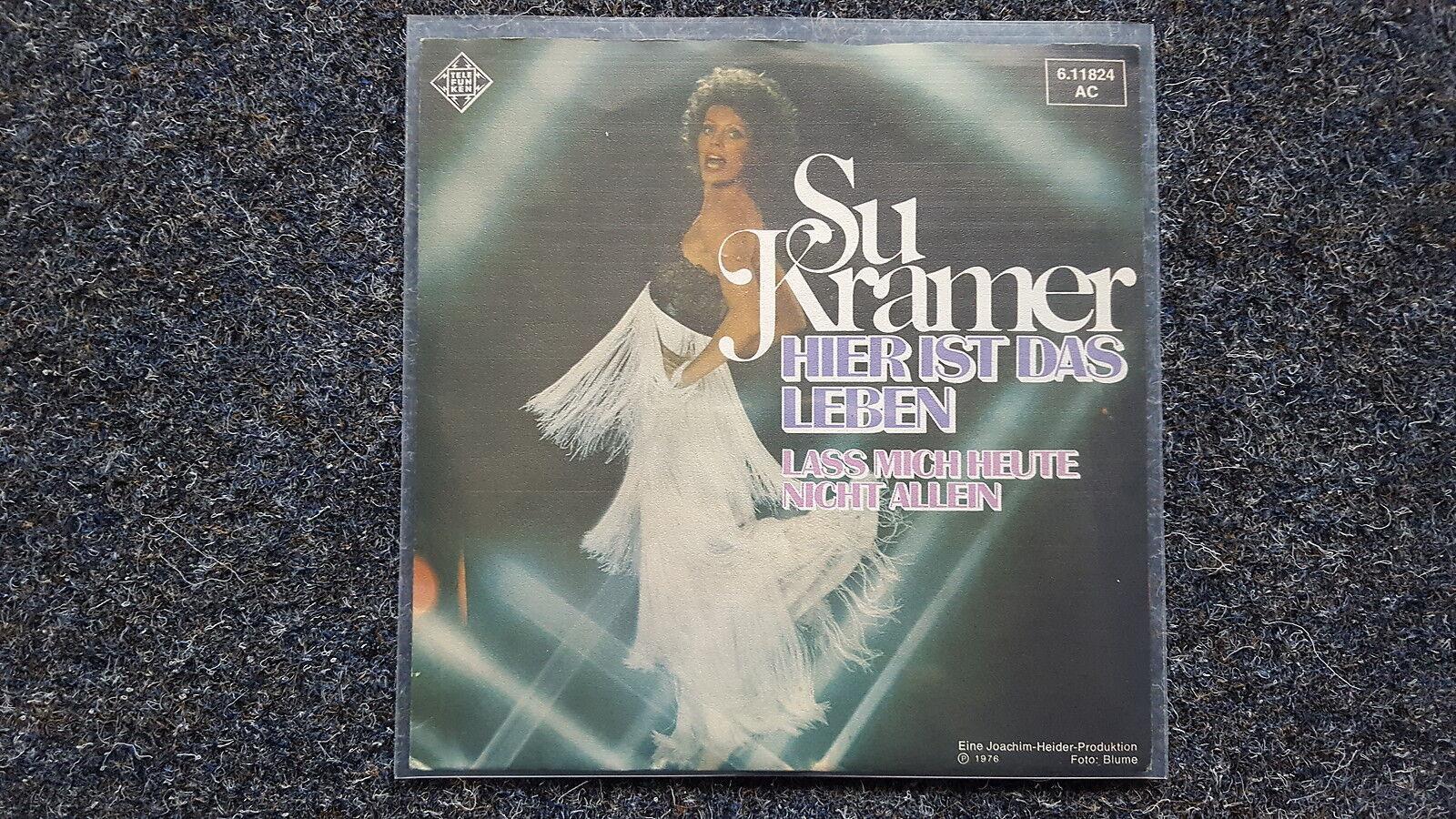 7"" Single Vinyl Su Kramer - Hier ist das Leben