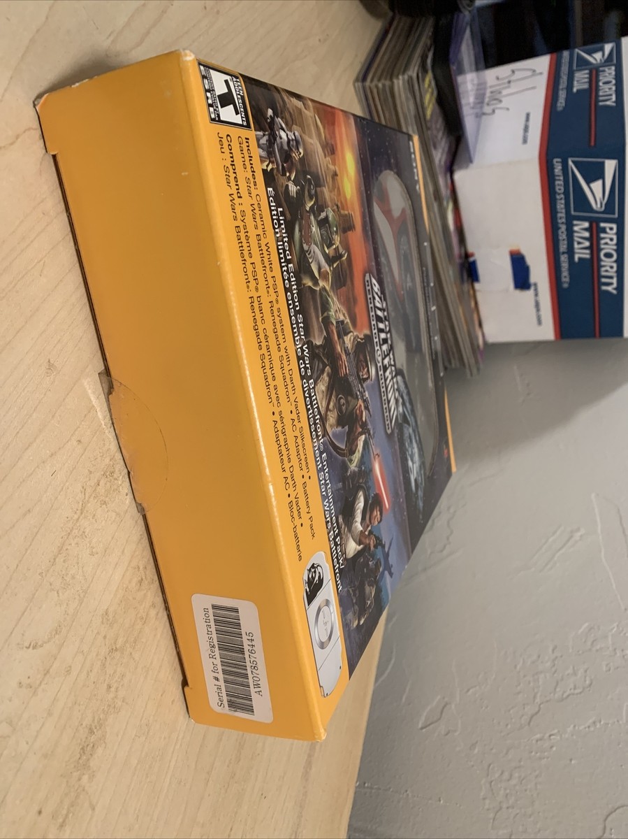 PSP 2000 LimitedEdition Star Wars Battlefront Renegade Squadron