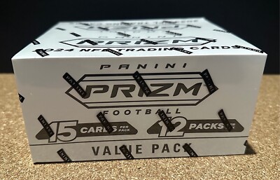 2024 PANINI PRIZM FOOTBALL SEALED 12 PACK CELLO FAT PACK BOX NFL - IN HAND!