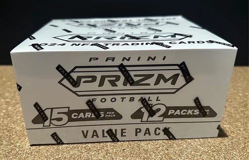 2024 PANINI PRIZM FOOTBALL SEALED 12 PACK CELLO FAT PACK BOX NFL - IN HAND!