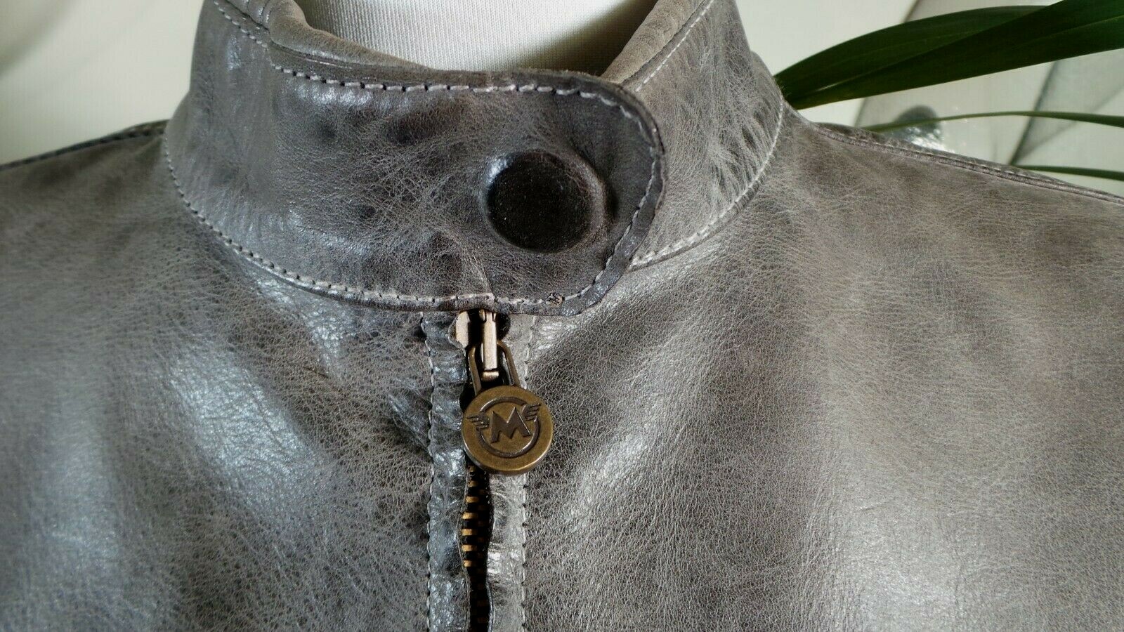 Matchless M5 Women's Fitted Leather Biker Jacket Size 10 NWT image 8