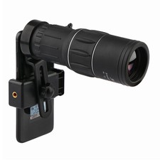 16x52 Zoom Hiking Concert Camera Lens Monocular Telescope Universal Phone Clip