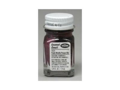 TESTORS PAINT PURPLE METALFLAKE ENAMEL 1/4oz plastic model car train TES1531 NEW