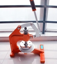 Round Sample Cutter Pressure Sampling Knife Handpressed Disc Sampler Brand New