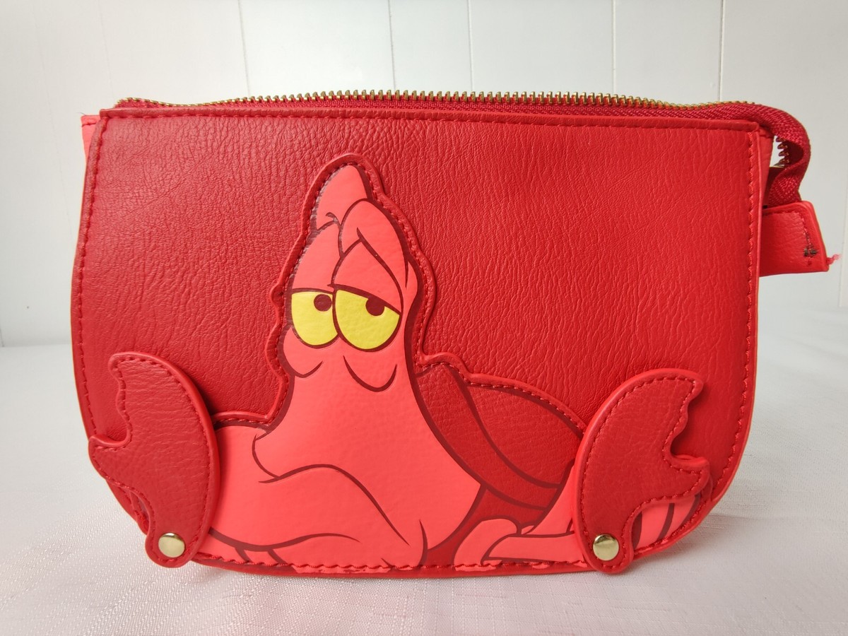 Loungefly Disney The Little Mermaid Flounder Waist Bag Fanny Pack www