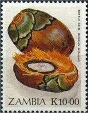 Zambia #SG599 MNH 1989 Fruits Bottle Palm 477