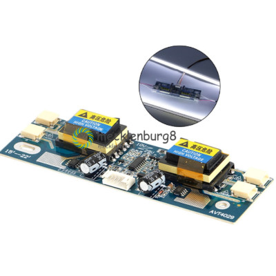 Universal CCFL Inverter LCD Monitor 4 Lamp 10~30V for Laptop 15~22'' Widescreen