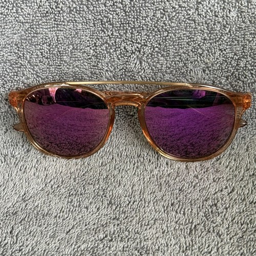 Nike Kismet EV1203 656 Coral/Bronze Mirror Round Sunglasses 54-19-145 Swoosh - Picture 11 of 11