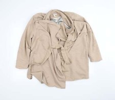 Womens Beige Jacket Coat Size 16