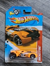 Hot Wheels THRILL RACERS SPACE '12 ROCKETFIRE Orange (194/247) V5498 New 4/5