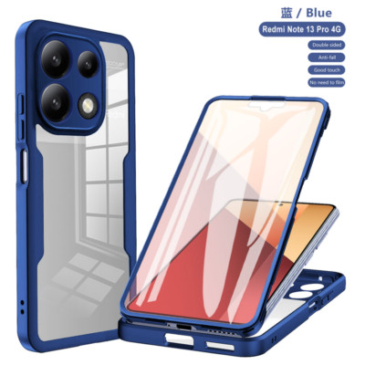 360-Grad Schutz Hülle Für Xiaomi Redmi Note 13 12 11 Pro Poco X6 M6 Pro 13T Case