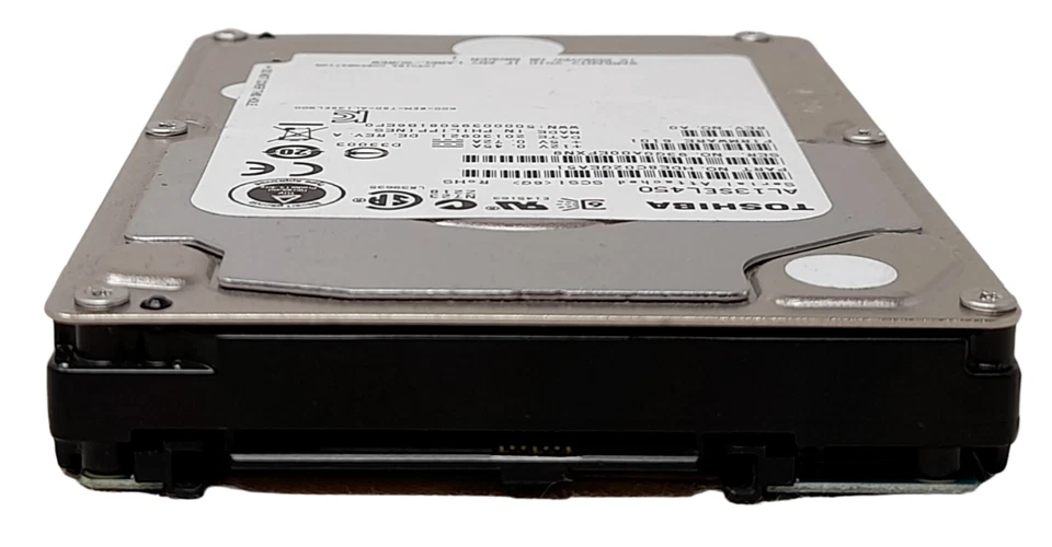 Toshiba AL13SEL450 10K 450GB 2.5" SAS Hard Drive 100% Health - Image 2 of 2