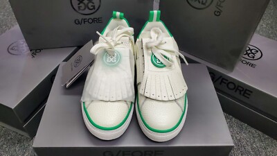 G/FORE レディース Kiltie Disruptor 7 US G/Fore Kiltie Disruptor Golf Shoes White Leather Spikeless