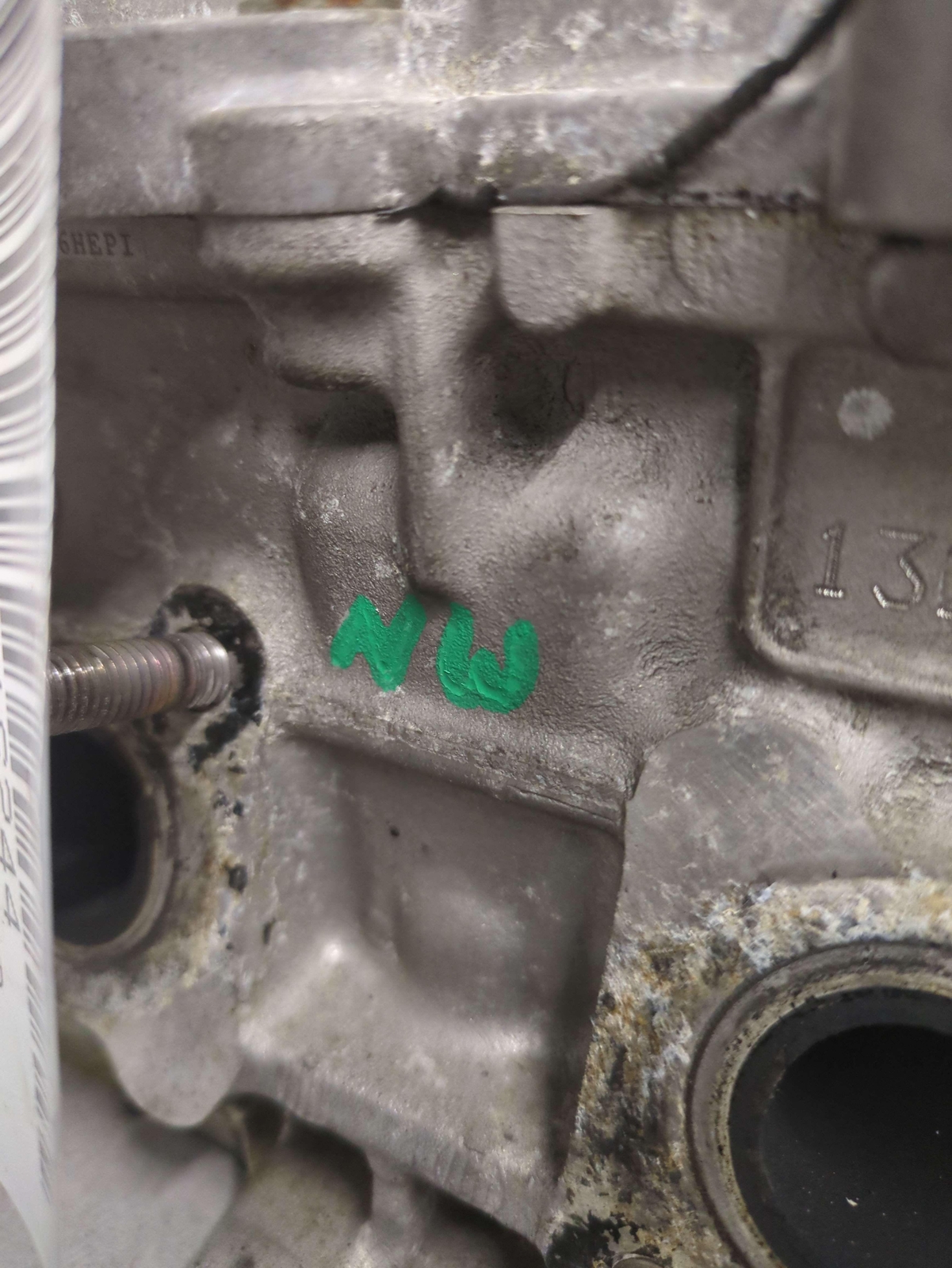 2016 MASERATI GHIBLI 3.0L Engine Cylinder Head Passengers Right 13253041 83k