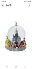 Disney Castle Water Globe D100 Limited Edition Centennial 8.87" High Retired