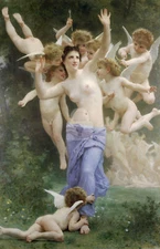 Le Guepier (1892), William-Adolphe Bouguereau *Art Postcard*